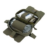 Horizontal Medical Pouch Elite - Ranger Green (101630 M-TAC)
