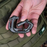 Plastic Tactical Carabiner - Olive (MTC-TCTCRBNR M-TAC)