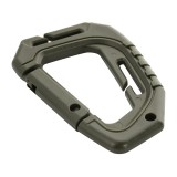 Plastic Tactical Carabiner - Olive (MTC-TCTCRBNR M-TAC)
