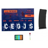 SA-F04-RL FLEX™ Light Ops Stock HAL ETU™ Gen.2 - Half Tan (SPE-01-047444 Specna Arms)