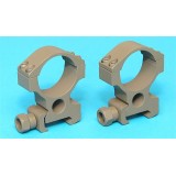 30mm Pair of Dot Rings Mount TAN (GP-MOT007 G&P)