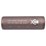 Silenziatore 100mm Skull TAN (BD0464 BIG DRAGON)