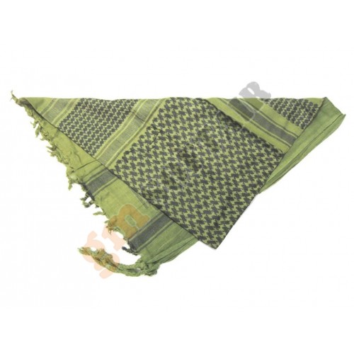 Shemagh Verde Oliva / Nero Inglese
