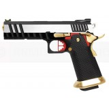 Hi-Capa HX2001 - Silver Slide / Black&Gold (AW-HX2001 AW Custom)