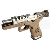 VX0100 Hex Cat - Silver Slide / Black (AW-VX0100 AW Custom)