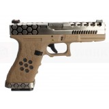 VX0100 Hex Cat - Silver Slide / Black (AW-VX0100 AW Custom)