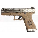 VX0100 Hex Cat - Silver Slide / Black (AW-VX0100 AW Custom)