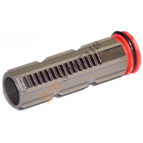 Pistone Completo di Testa con Denti in Acciaio