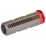 Pistone Completo di Testa con Denti in Acciaio