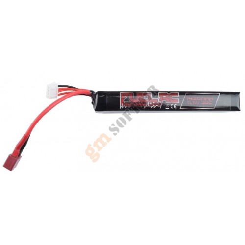 LiPo 11.1V x 1450mAh 30C - Tubo - Deans (FUEL RC)