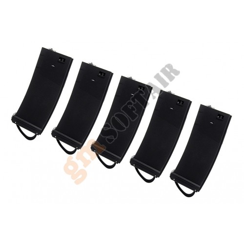 Box 5 Caricatori M4-M16 da 150 bb Bhive Nero Box 5 Caricatori M4-M16 da 150 bb Bhive Nero