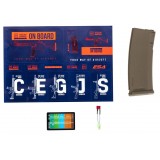 SA-F05-RL FLEX™ Light Ops Stock HAL ETU™ Gen.2 - Half Tan (SPE-01-047446 Specna Arms)