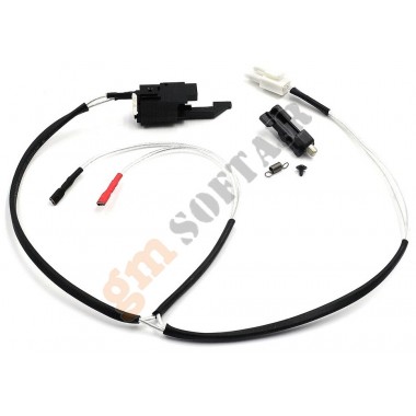 Low resistance Wire Set for AK47 series (Back) with Silver-plated cord Tamiya Plug MO-GB-05-53 MODIFY)