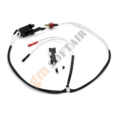 Quantum Low resistance Wire Set for AK47 series (Back) with Silver-plated cord and Ultra Plug (MO-GB-05-57 MODIFY)