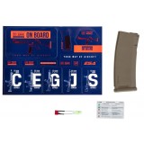 SA-F01 FLEX™ GATE X-ASR Gen.2 - Carbine Black (SPE-01-047362 Specna Arms)