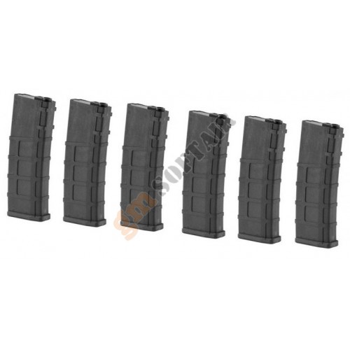 Box 6 Caricatori REAL CAP 30 bb Neri