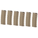 Box 6 Caricatori REAL CAP 30 bb Neri