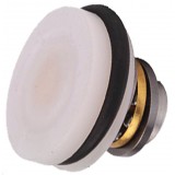 Testa Pistone POM con Cuscinetto Bianca