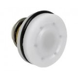 Testa Pistone POM con Cuscinetto Bianca