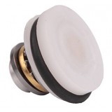 Testa Pistone POM con Cuscinetto Bianca