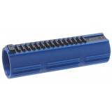 Pistone in Fibra Blu con Denti in Acciaio