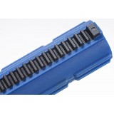 Pistone in Fibra Blu con Denti in Acciaio