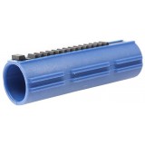 Pistone in Fibra Blu con Denti in Acciaio - Senza Penultimo Dente