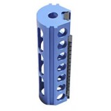 Pistone in Alluminio Blu