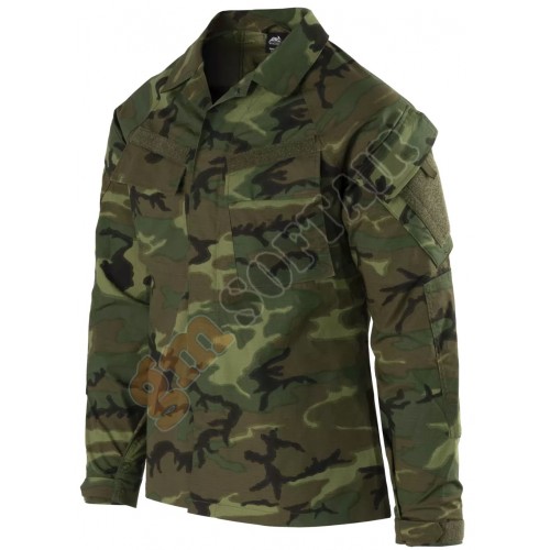 Raid Shirt - PolyCotton Stretch RipStop - ERDL - S (BL-RAD-SP Helikon-Tex)