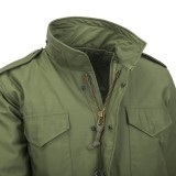 M65 Jacket - NyCo Sateen - Olive Green - M (KU-M65-NY Helikon-Tex)