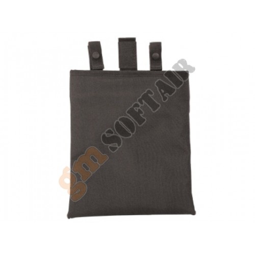 Porta Caricatori Esausti - 12 In Roll-Up Dump Pouch Nero (20-9224 Voodoo Tactical)