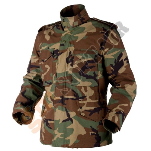 M65 Jacket - NyCo Sateen - Olive Green - M (KU-M65-NY Helikon-Tex)