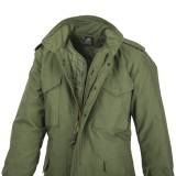 M65 Jacket - NyCo Sateen - Olive Green - M (KU-M65-NY Helikon-Tex)