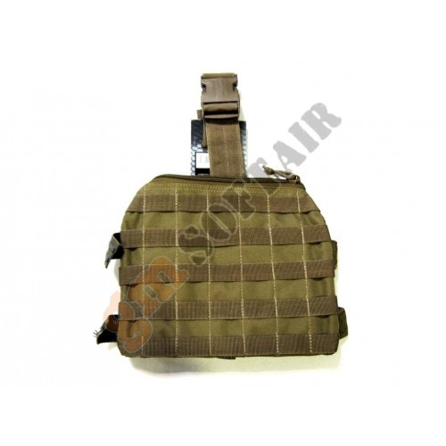 Drop Leg Platform con Zip Coyote TAN (06-0040 Voodoo Tactical)