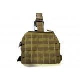 Drop Leg Platform con Zip Coyote TAN (06-0040 Voodoo Tactical)