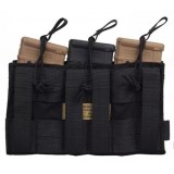 5.56 Triple Open Top Magazine Pouch Multicam (EM6356 Emerson)