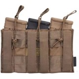 5.56 Triple Open Top Magazine Pouch Multicam (EM6356 Emerson)