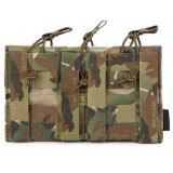 5.56 Triple Open Top Magazine Pouch Multicam (EM6356 Emerson)
