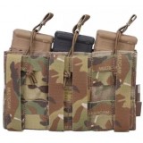 5.56 Triple Open Top Magazine Pouch Multicam (EM6356 Emerson)