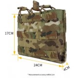 5.56 Triple Open Top Magazine Pouch Multicam (EM6356 Emerson)