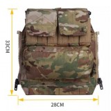 Pouch Zip-ON Panel Multicam Black