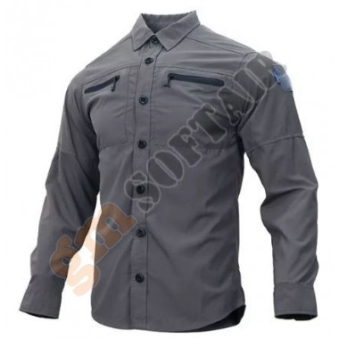 Blue Label Defender Tac-Shirt Grey Size L (EMB9402 Emerson)