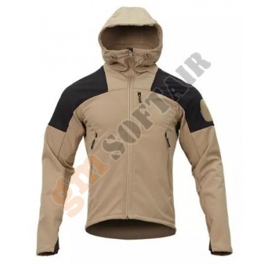 Blue Label Fierce Capture Triple Tech Jacket TAN tg. 2XL (EMB9467 Emerson)