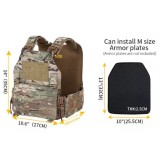 Blue Label LVAC Assault Carrier Coyote Brown (EMB7404CB EMERSON)