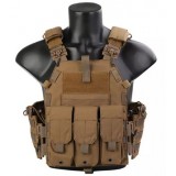 Blue Label Quick Release 094K Style Plate Carrier Coyote Brown (EMB7405CB Emerson)