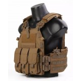 Blue Label Quick Release 094K Style Plate Carrier Coyote Brown (EMB7405CB Emerson)