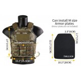 Blue Label Tactical Vest 420 Plate Carrier Ranger Green (EMB7362RG EMERSON)