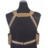 MF Style UW Gen IV Tactical Chest Rig Coyote Brown
