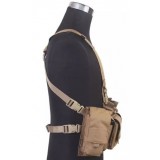 MF Style UW Gen IV Tactical Chest Rig Coyote Brown