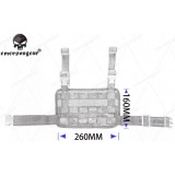 MOLLE Leg Accessory Bag Black (EM6277 Emerson)